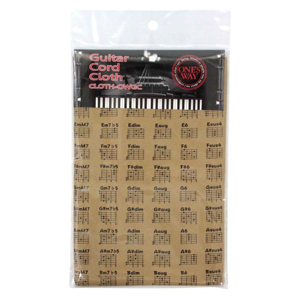 ONE'S WAY GUITAR CODE CLOTH CLOTH-OWGC BRW ギターコード ...