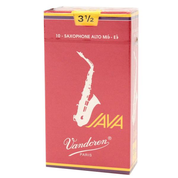 Vandoren SR2635R アルトサックスリード JAVA FILED-RED CUT [3....