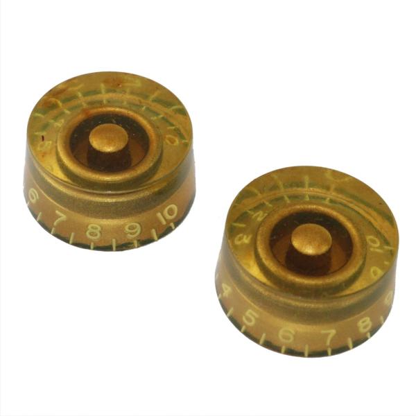 モントルー ギターパーツ ノブ Speed knob GD set relic (2) Retrov...