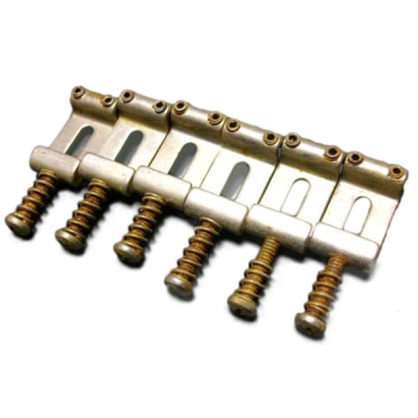 モントルー ギター ブリッジサドル Strat inch saddle set relic Retr...