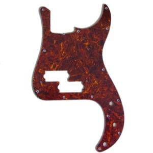 YJB PARTS JB60's J-Bass ジャズベース用ピックガード レリック赤