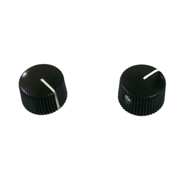 Montreux Fender Amp style knob black (2) No.8281 ギ...