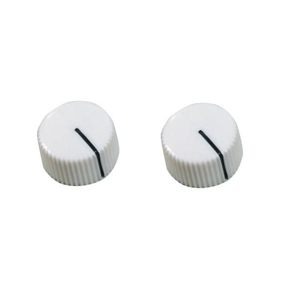 Montreux Fender Amp style knob white (2) No.8282 ギ...