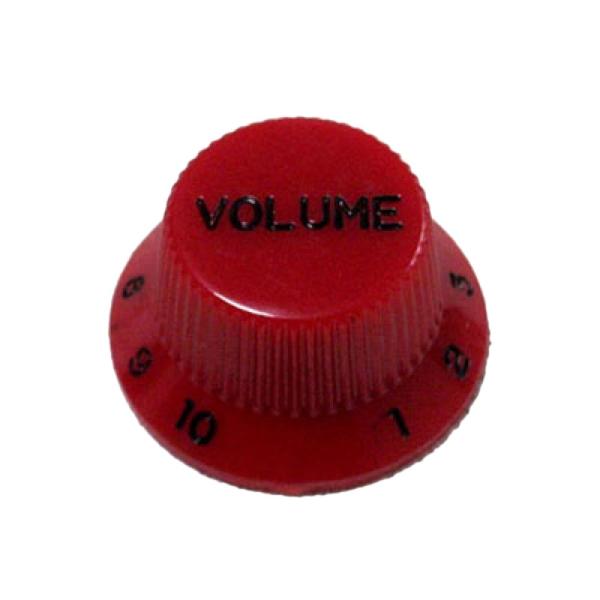 Montreux Strat Volume Knob Metric Red No.8786 ギターパ...