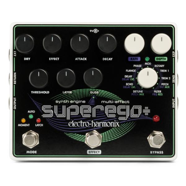 ギターシンセサイザー Electro-Harmonix Superego+ ギターシンセ エフェクタ...