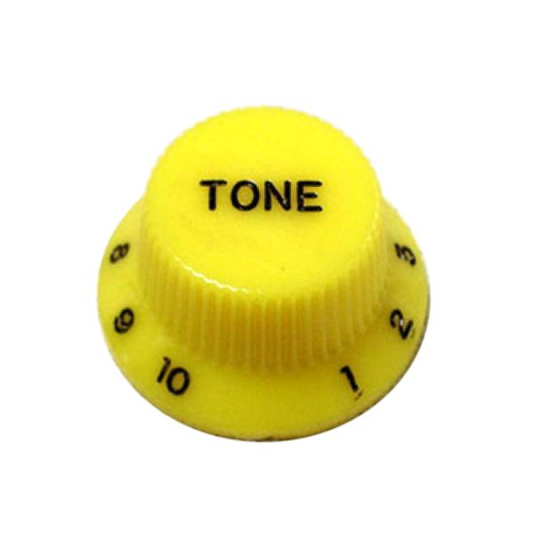 Montreux Strat Tone Knob Inch Yellow No.8807 ギターパー...