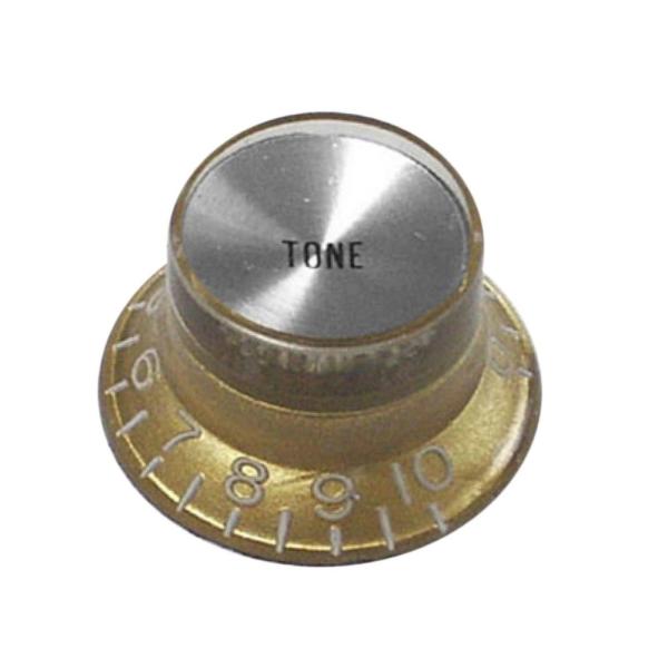 Montreux Metric Reflector Knob Tone Gold (Silver T...