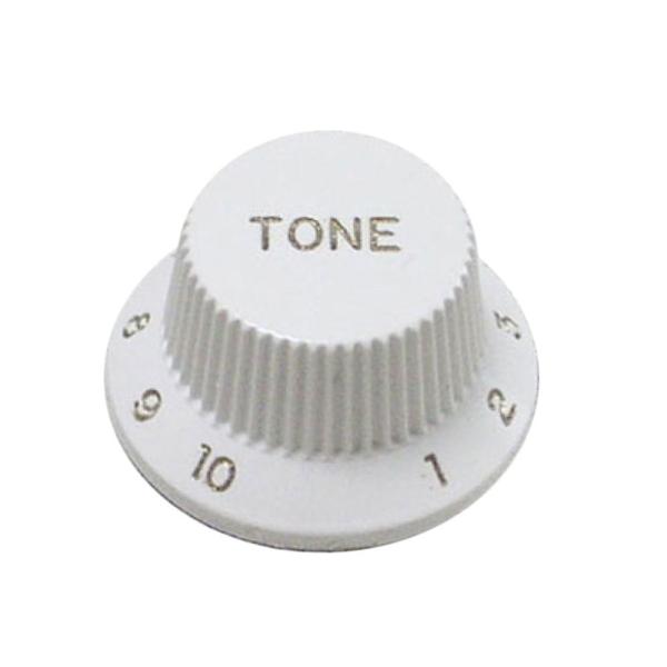 Montreux Strat Tone Knob Metric White No.8868 ギターパ...