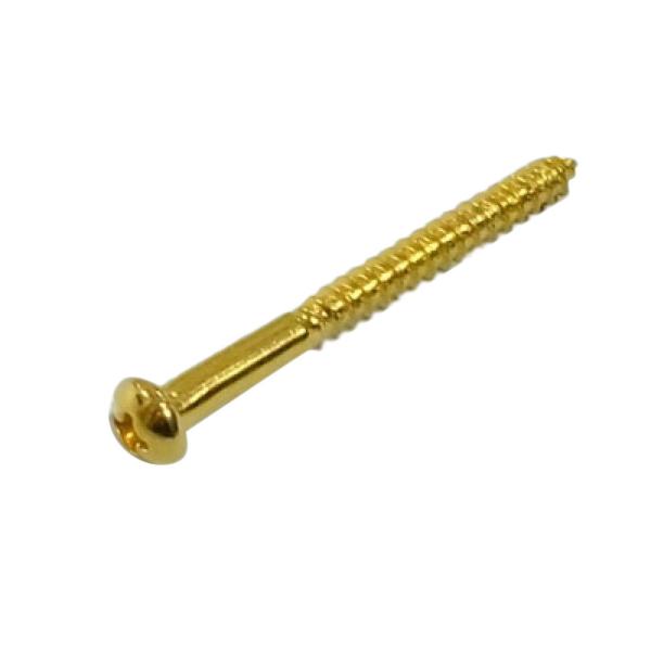 Montreux Inch Bass Pickup Mounting Screw (8) Gold ...