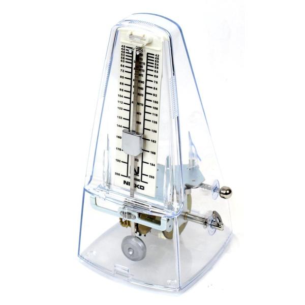 NIKKO 254 メトロノーム ラミエール クリア スケルトン 振り子 ニッコー