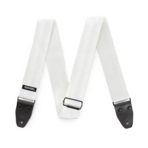 JIM DUNLOP DST7001WH Deluxe Seatbelt Strap White ストラップ