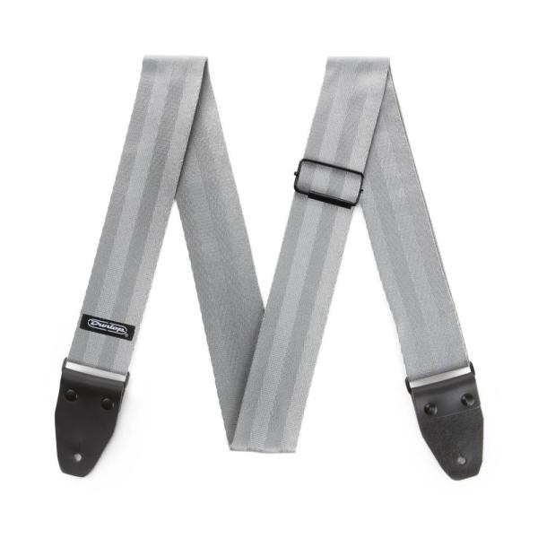 JIM DUNLOP DST7001GY Deluxe Seatbelt Strap Grey スト...