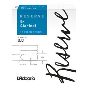 D'Addario Woodwinds/RICO LDADREECL3 レゼルヴ E♭クラリネットリード