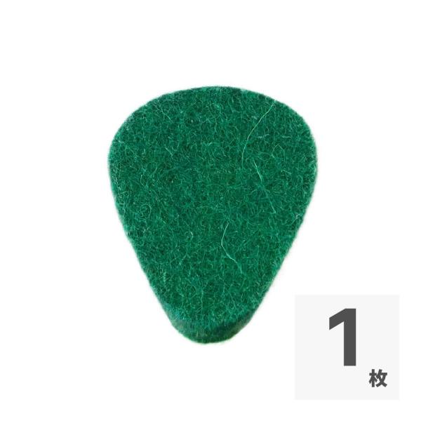 Famous FELT PICK GRN フェルト製ピック 1枚