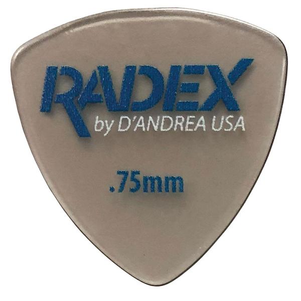 ギターピック 6枚 セット ダンドレア 0.75mm RADEX RDX346 D'Andrea