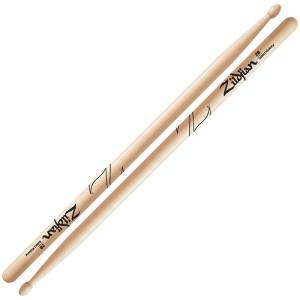 ZILDJIAN LAZLZ2B Hickory Series 2B WOOD NATURAL DRUMSTICK ドラ