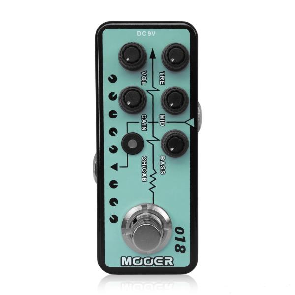 Mooer Micro Preamp 018 プリアンプ ギターエフェクター アンプシミュレーター