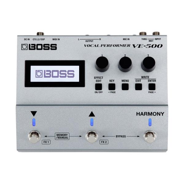 ボーカル用 エフェクター BOSS VE-500 Vocal Performer ボーカルエフェクタ...