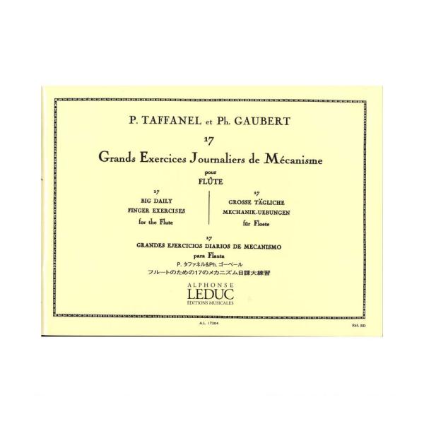 タファネル＆ゴーベール フルートのための17のメカニズム日課大練習 ルデュック社ライセンス版 ヤマハ...