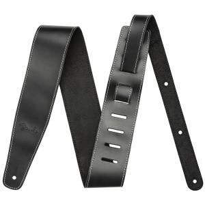Fender フェンダー Monogram Leather Strap Black ギター