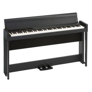 コルグ 電子ピアノ デジタルピアノ KORG C1 AIR ウッデンブラック 黒