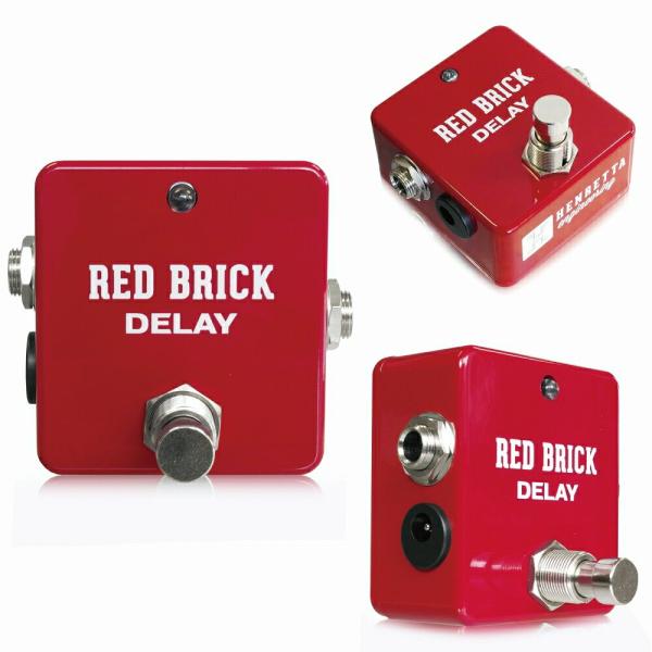 Henretta Engineering Red Brick Delay ディレイ ギターエフェクタ...
