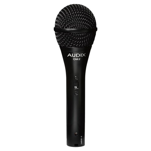 AUDIX OM2S ボーカル用ダイナミックマイク On/Offスイッチ搭載版