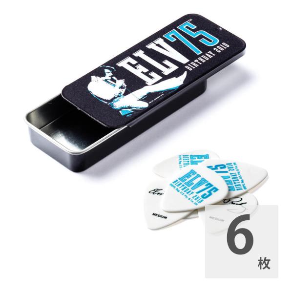 ギターピック 6枚 セット ジムダンロップ EPPT05 ELVIS COLLECTIBLE 75T...