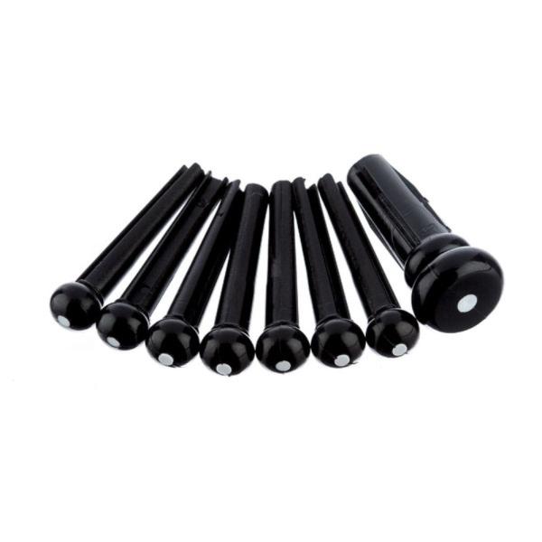 フェンダー ギター ブリッジピン アコギ Acoustic Bridge Pin Sets Blac...
