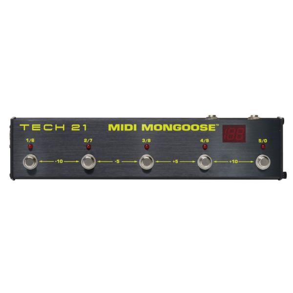 MIDIフットコントローラー TECH21 MMG1 MIDI Mongoose MIDIフットスイ...