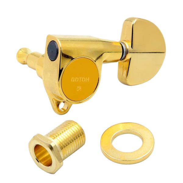 スカッド ギターペグ 05182G-BL 6弦側 グローバータイプ ゴールド バルク ペグ SCUD