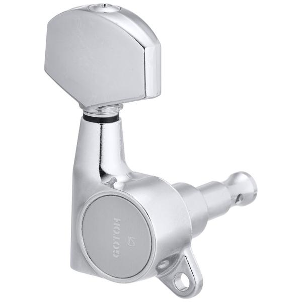 スカッド ギターペグ 07202C-BL 6弦側 シャーラータイプ クローム バルク ペグ SCUD