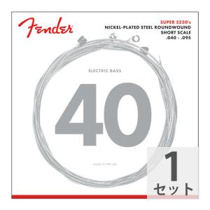 フェンダー Fender Super 5250 Bass Strings Nickel-Plated Steel Roundwound Short Scale 5250XL 040-095 Gauges エレキベース弦｜chuya-online チューヤオンライン