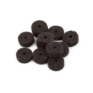 フェンダー Fender Black Strap Button Felt Washers 12 ストラップピンフェルトワッシャー