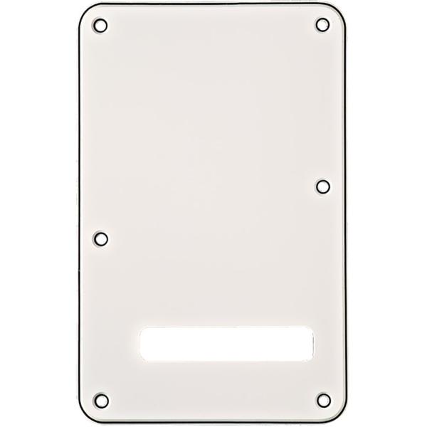 フェンダー Fender Backplate Stratocaster White (W/B/W) ...