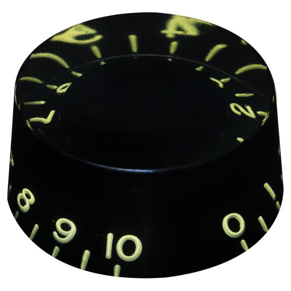 スカッド ギターパーツ ノブ SKB-110I/R スピードノブ インチサイズ ブラック レリック ...