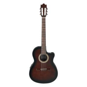 ガットギター dean-zx-flame-top-trans-red-