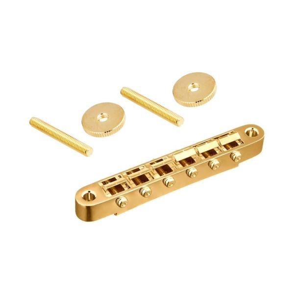 スカッド ギター ブリッジ LPB-1G ナッシュビルタイプ ゴールド T.O.M.ブリッジ SCU...