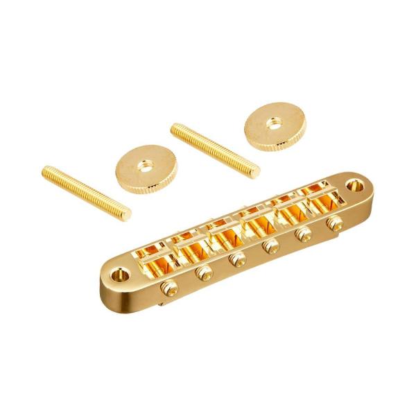 スカッド ギター ブリッジ LPB-3G ナッシュビルタイプ ゴールド T.O.M.ブリッジ SCU...