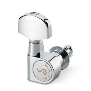Schaller ペグ Machine Head シャーラー SCHALLER M6 180 CH 3L3R Machine Heads ギター用ペグ 6個セット