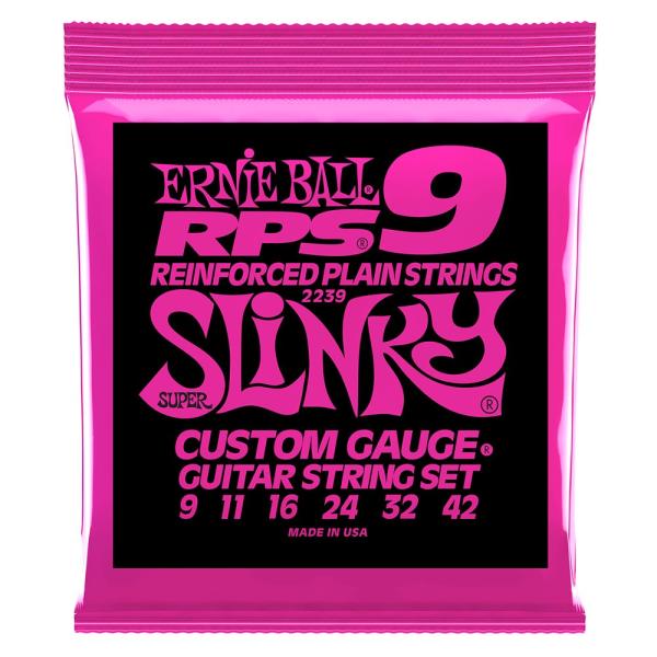 アーニーボール ERNIE BALL 2239 Super Slinky RPS Nickel Wo...