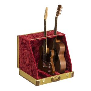 ギタースタンド 3本用 複数 フェンダー Classic Series Case Stand Tweed 3 Guitar｜chuya-online