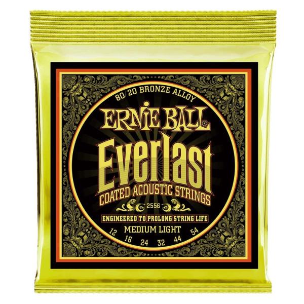 アーニーボール ERNIE BALL 2556 Everlast Medium Light Coat...