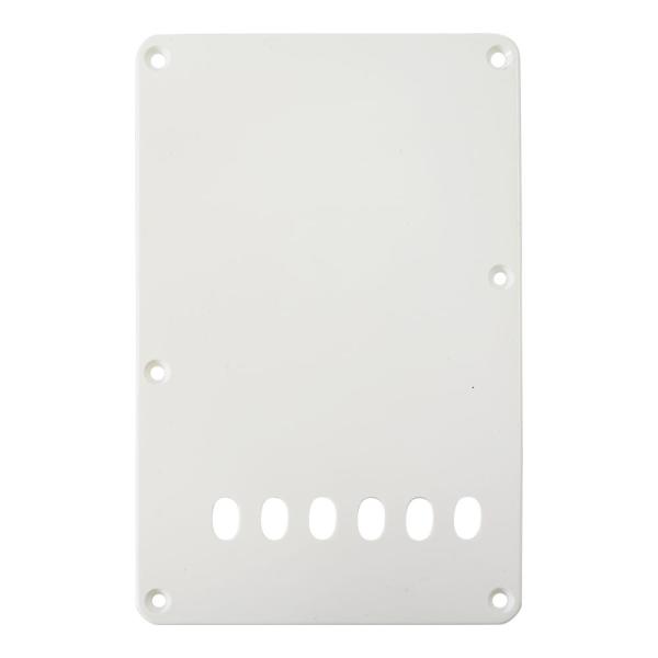 SCUD P-105P 11.2mmピッチ トレモロ用 エイジドホワイト バックプレート