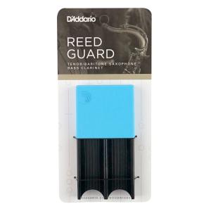 D'Addario Woodwinds/RICO DRGRD4TBBL リードガードIV テナー/バリトンサックス用 4枚収納 ブルー｜chuya-online