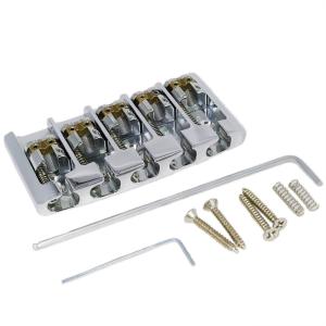 Badass Bass II, 4-string Bridge - Grooved Saddles, Chrome BB-3342