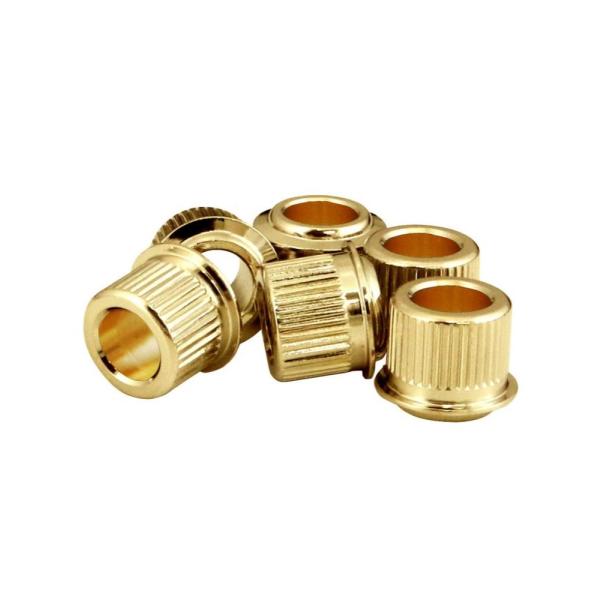 SCUD BU-CBG 6P ゴールド ギター用ペグブッシュ