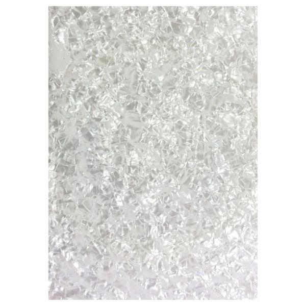 SCUD F-PGWP 白パール柄 アコースティックギター用 ピックガードシート