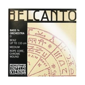 【新品未使用】コントラバス弦 ベルカント オーケストラチューニング4本セット Thomastik Belcanto BC600 3/4 コントラバス弦 セット オーケストラ
