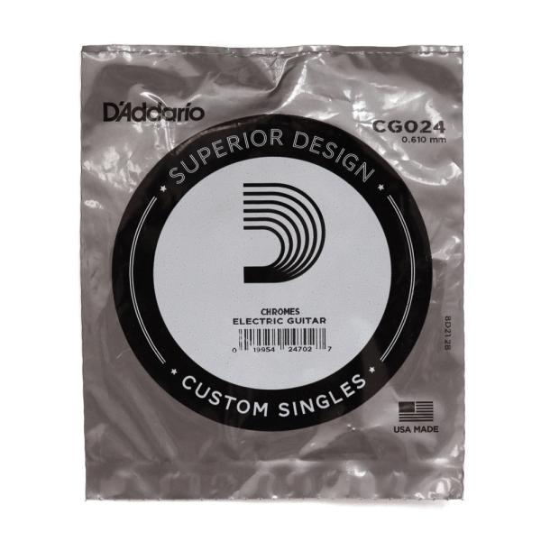 ダダリオ D&apos;Addario CG024 Chromes Flat Wound バラ弦